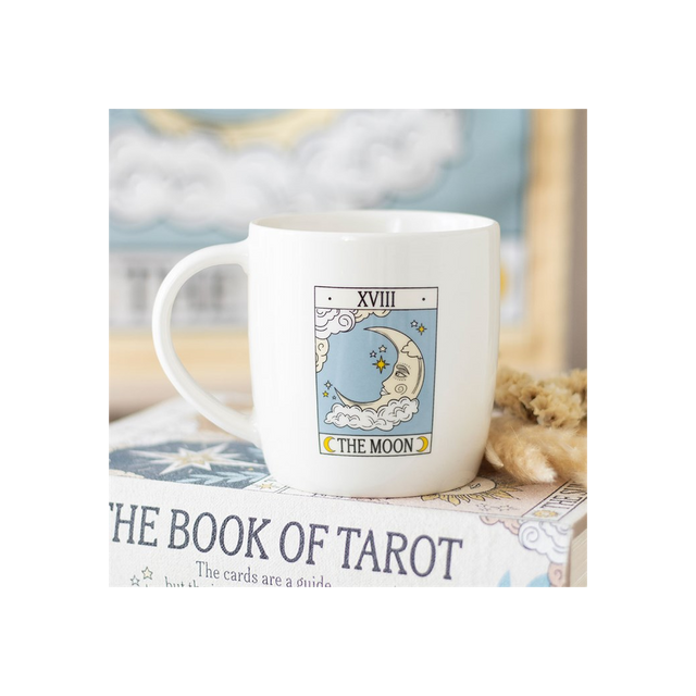 The Moon Vintage Tarot  Mug