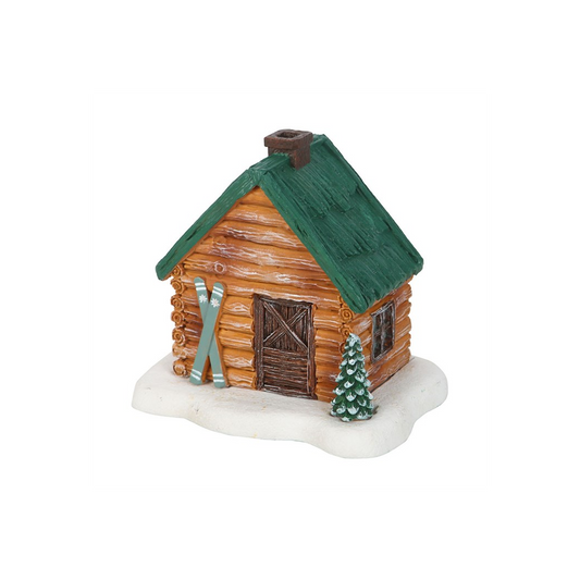 N/A Cabin Ski Chalet Incense Cone Holder -
