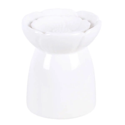 N/A White Peony Oil Burner and Wax Warmer -