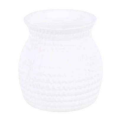 N/A Woven Basket Effect Oil Burner and Wax Warmer -