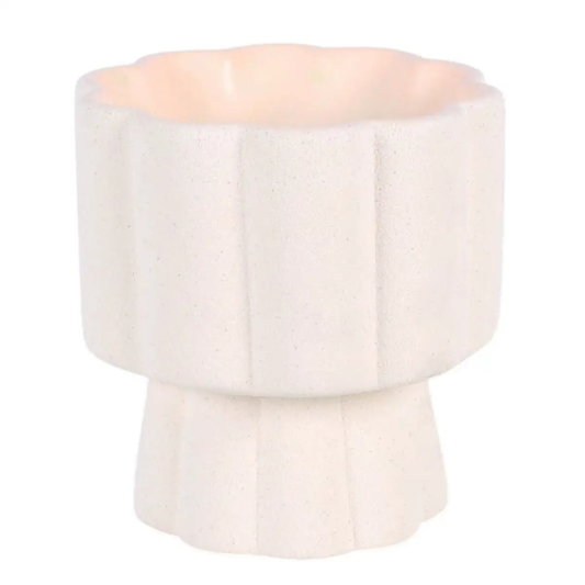 N/A Scalloped Pedestal Oil Burner -