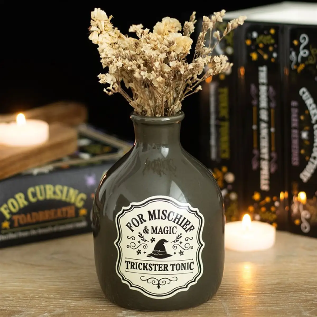 N/A Mischief and Magic Potion Bottle Vase and Candle Holder -