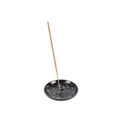 N/A Crystal Witch Incense Holder Plate -