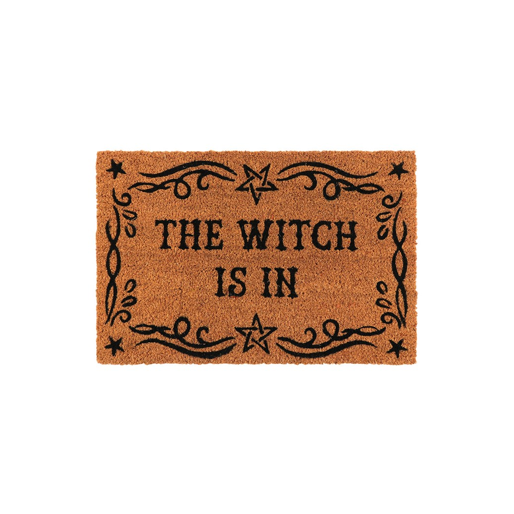 Enchanting Witch Is In Doormat - Add a Spellbinding Touch to Your Entryway