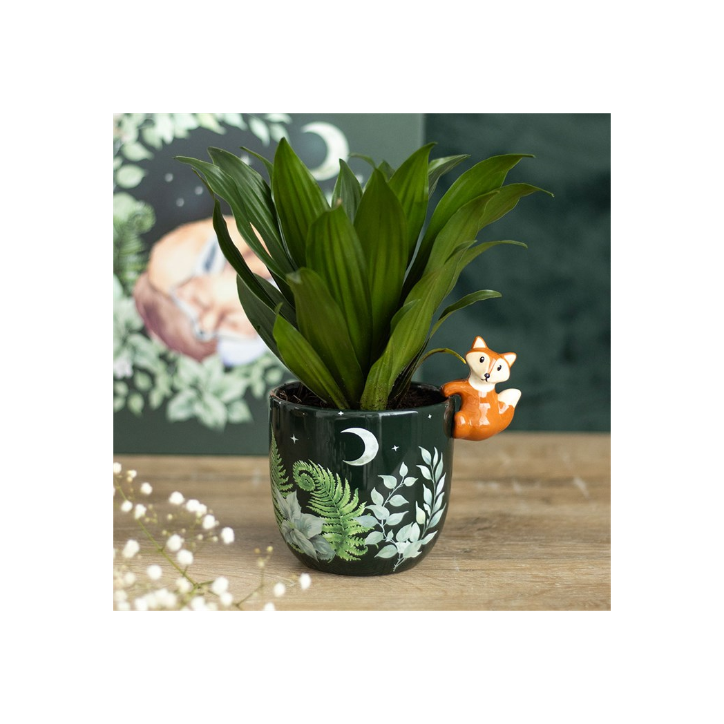 Charming Fox Plant Pot - Enchant Your Space with Whimsical Decor