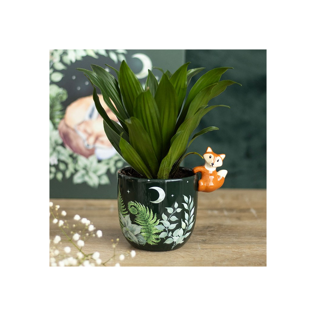 Charming Fox Plant Pot - Enchant Your Space with Whimsical Decor