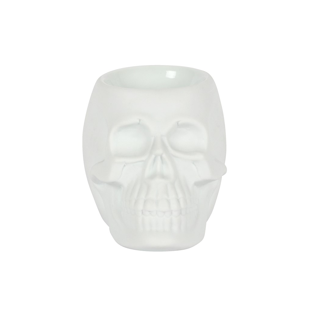 N/A White Skull Oil Burner -