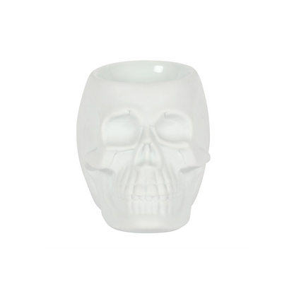 N/A White Skull Oil Burner -