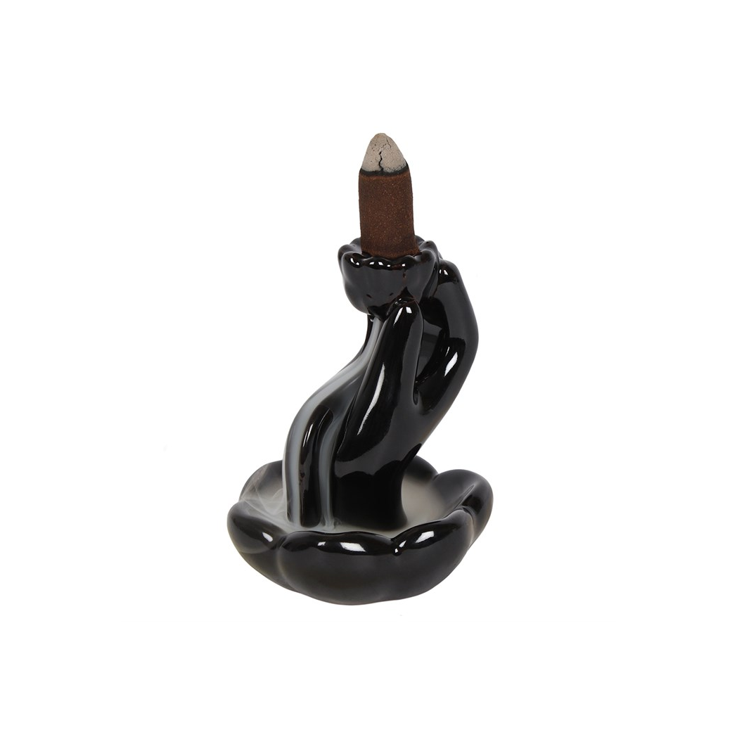 N/A Hand & Lotus Flower Backflow Incense Burner -