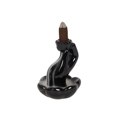 N/A Hand & Lotus Flower Backflow Incense Burner -