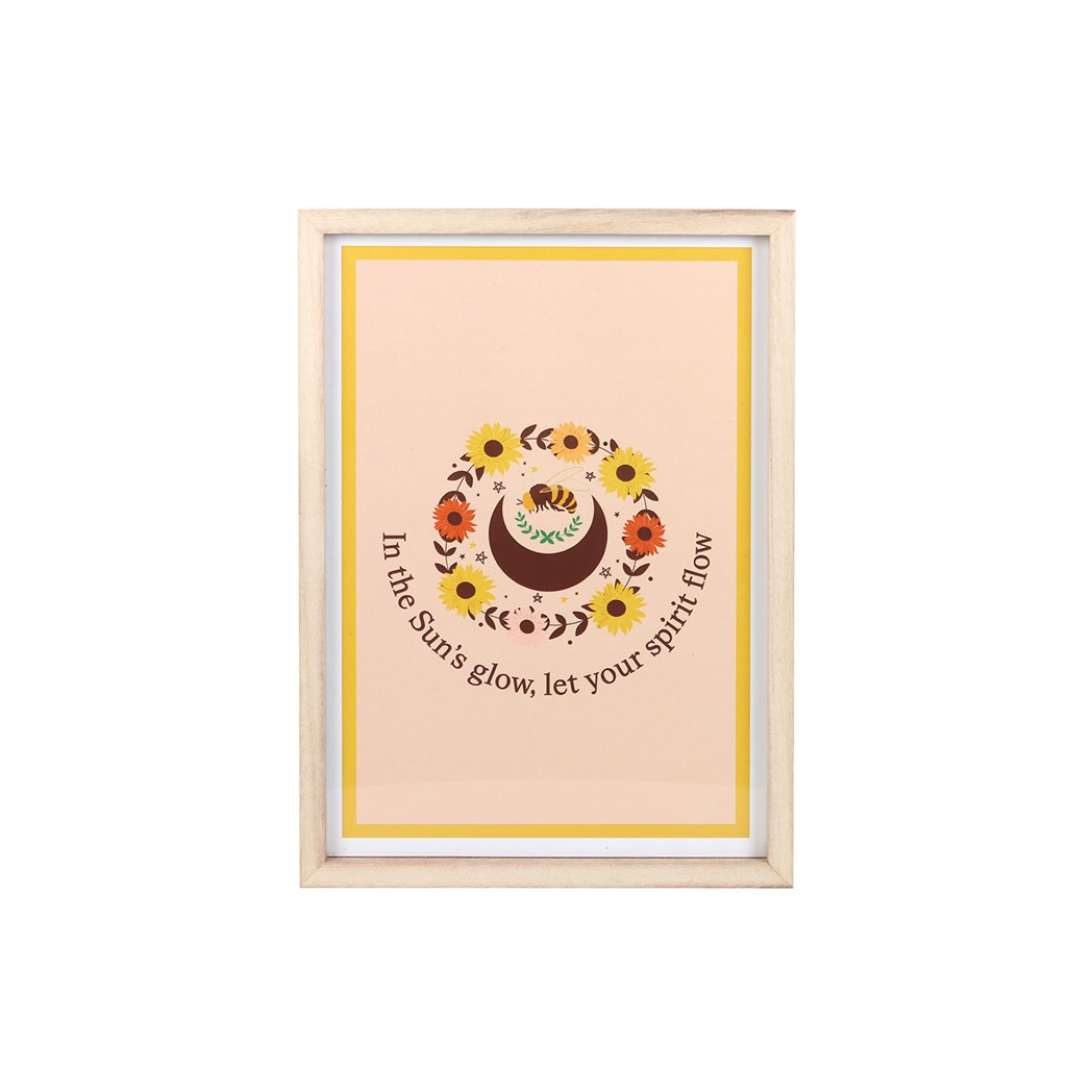 Summer Solstice Framed Wall Art – Let Your Spirit Flow