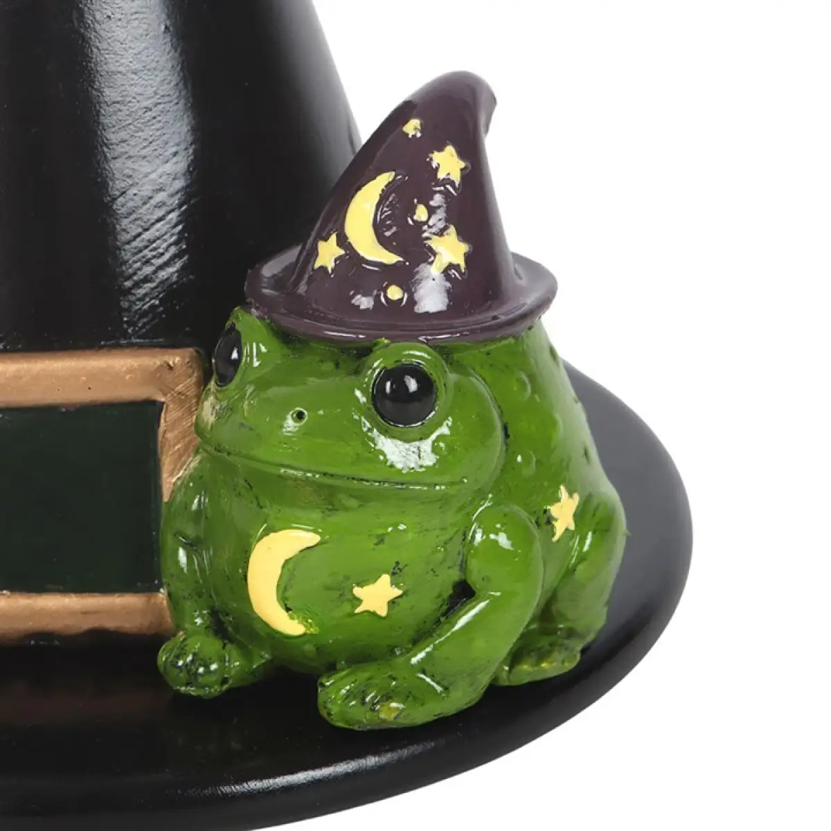 N/A Magic Toad and Witch Hat Incense Cone Holder -