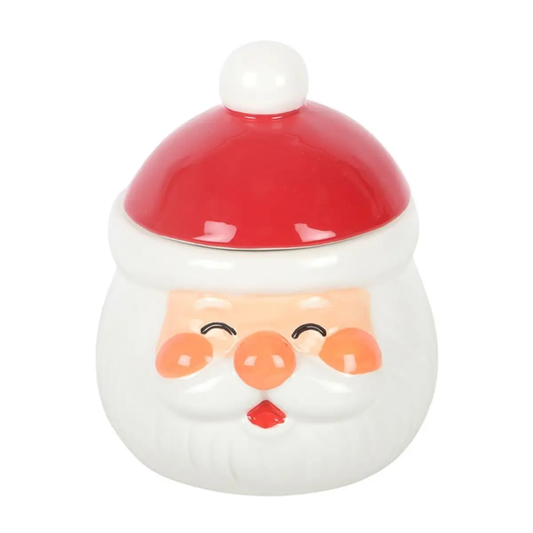 N/A Jolly Santa Christmas Oil Burner and Wax Warmer -