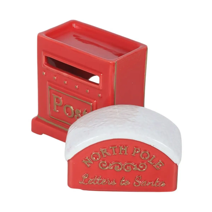 N/A Letters to Santa Christmas Post Box Oil Burner -