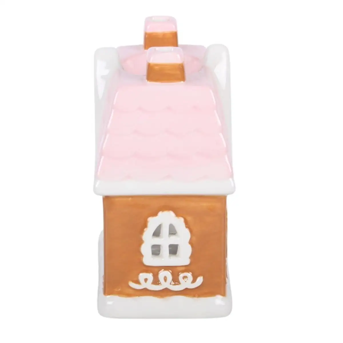 N/A Sugarplum Gingerbread House Oil Burner and Wax Warmer -