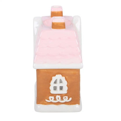 N/A Sugarplum Gingerbread House Oil Burner and Wax Warmer -