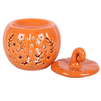 N/A Orange Folk Pumpkin Oil Burner and Wax Warmer -