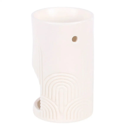 N/A Embossed Arch Oil Burner and Wax Warmer -