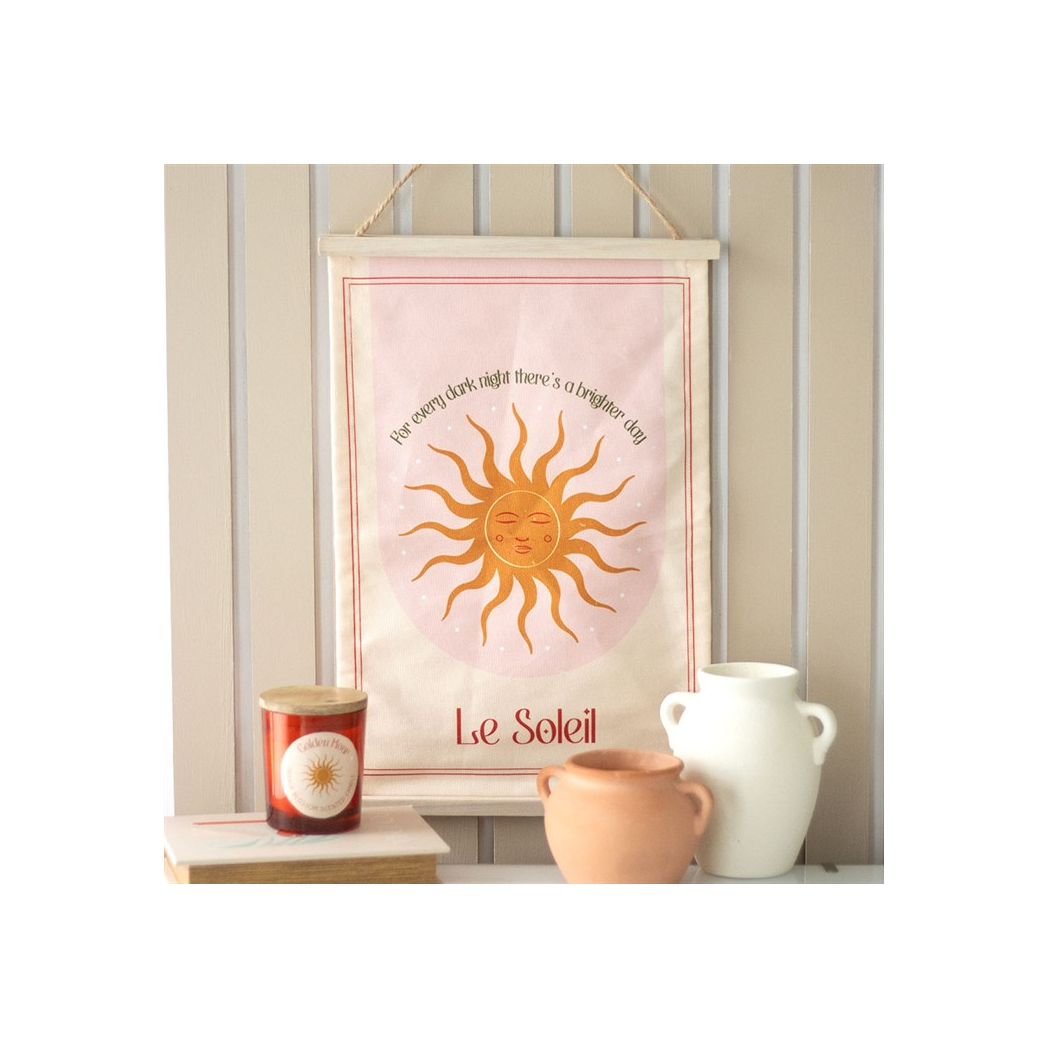 Sun Wall Hanging – Le Soleil Inspirational Sun Decor