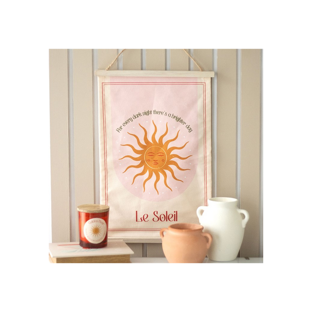Sun Wall Hanging – Le Soleil Inspirational Sun Decor