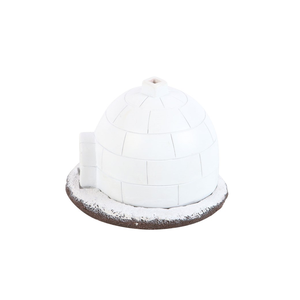 N/A Winter Igloo Incense Cone Burner -