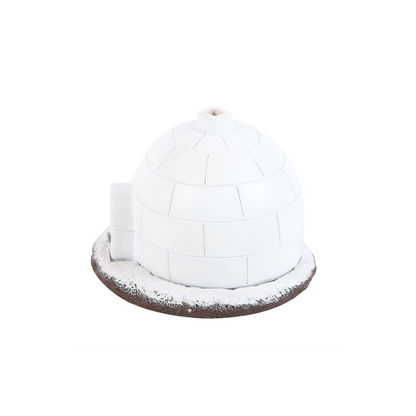 N/A Winter Igloo Incense Cone Burner -