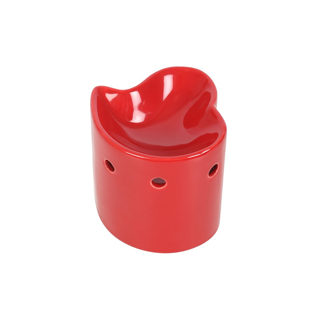 N/A Red Heart Oil Burner and Wax Warmer -
