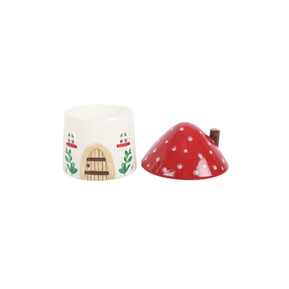 N/A Mushroom House Oil Burner and Wax Warmer -