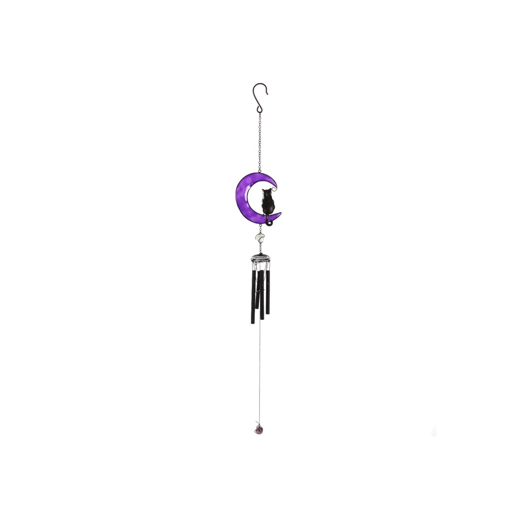 Black Cat Wind Chime – Handcrafted Indoor & Outdoor Décor