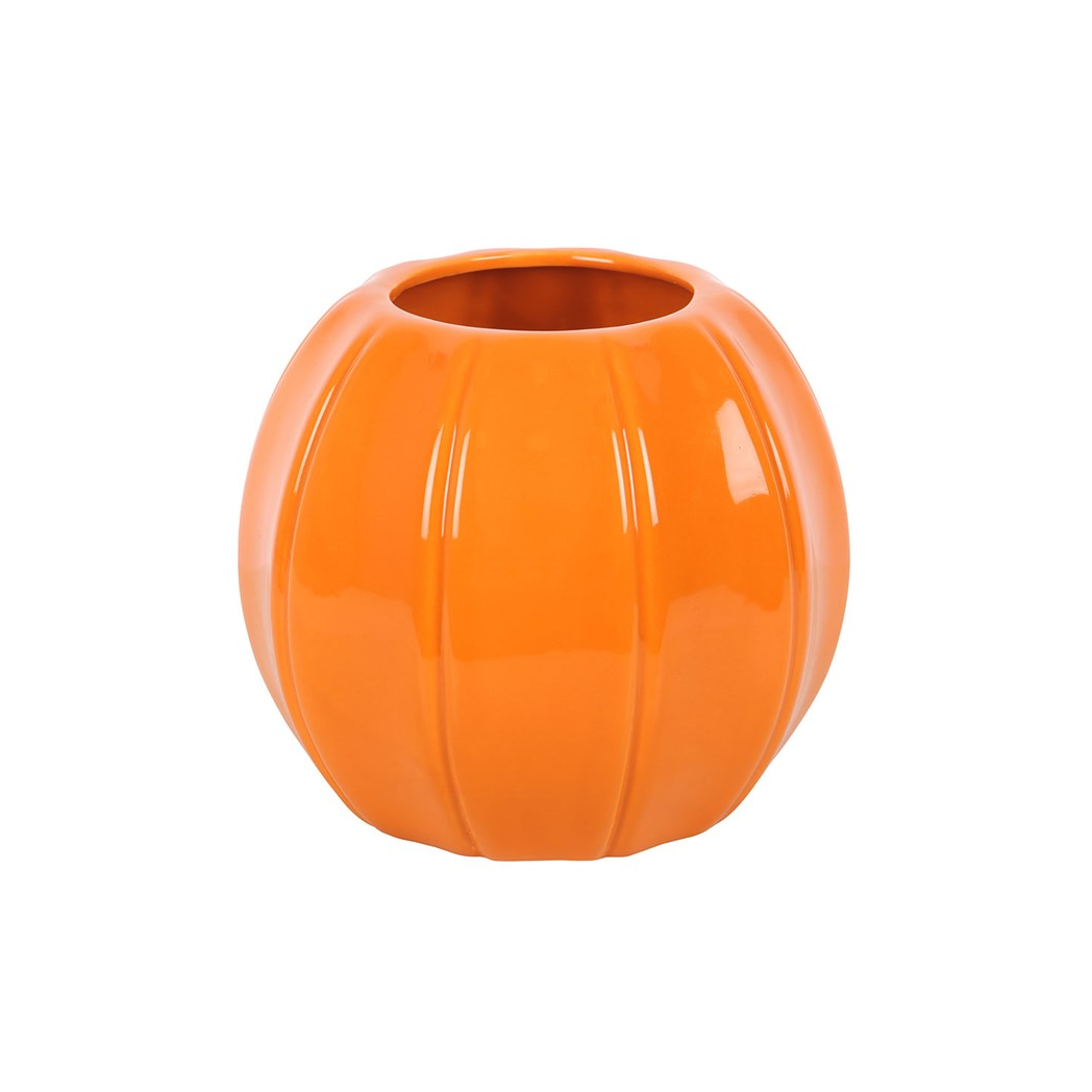 Charming Autumn Pumpkin Vase for Seasonal Decor and Fresh Flowers
