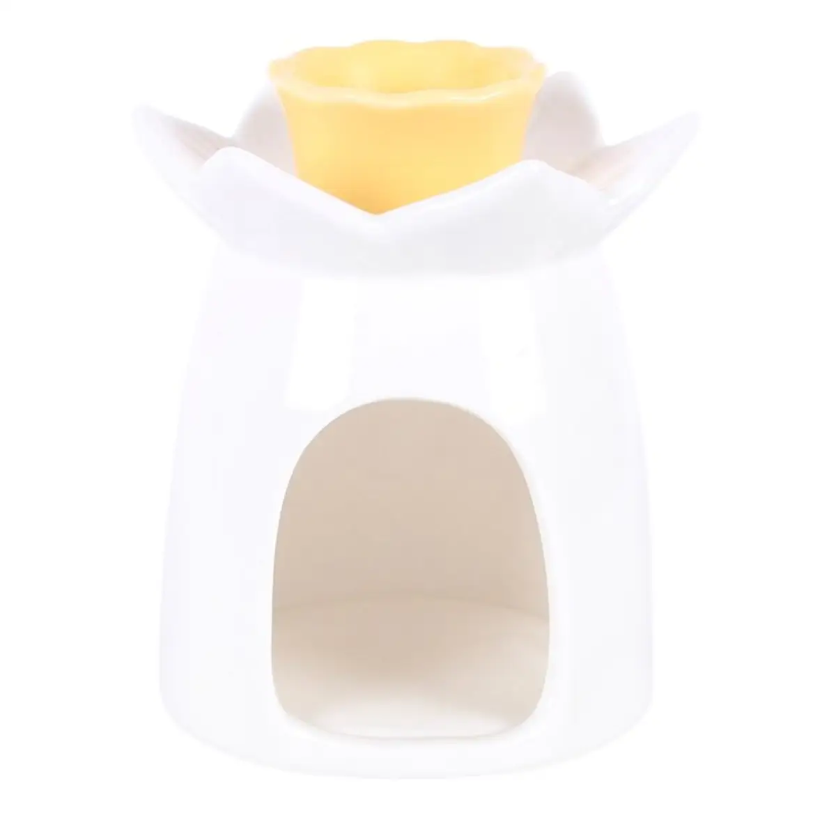 N/A White Daffodil Oil Burner and Wax Warmer -