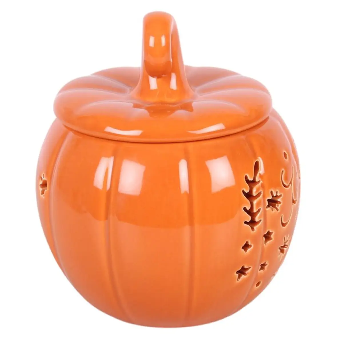 N/A Orange Folk Pumpkin Oil Burner and Wax Warmer -