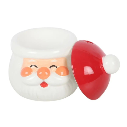N/A Jolly Santa Christmas Oil Burner and Wax Warmer -