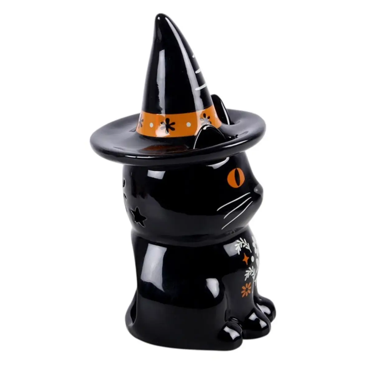 N/A Frightful Folk Black Cat Oil Burner -