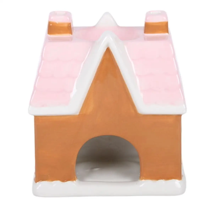 N/A Sugarplum Gingerbread House Oil Burner and Wax Warmer -