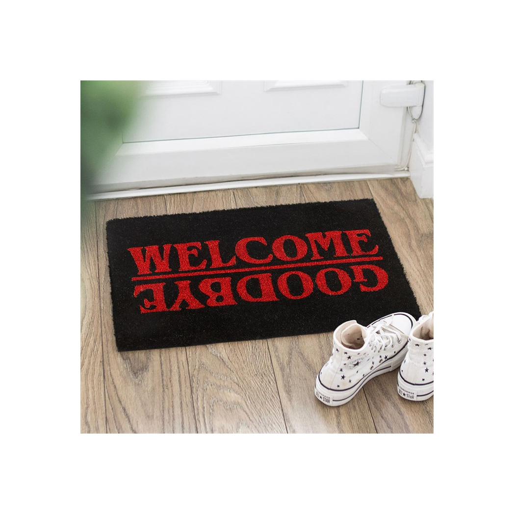<h2>Make a Bold First Impression with a Black Welcome Goodbye Doormat</h2>