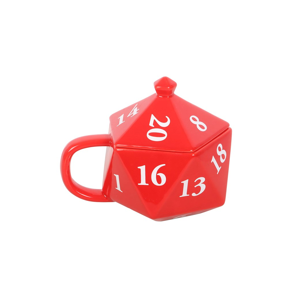 D20 Gaming Dice Shaped Mug