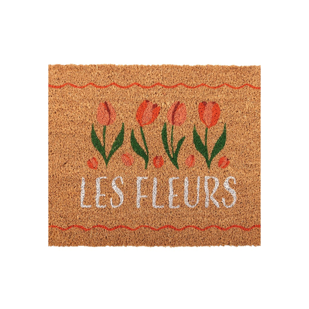 Tulip Doormat – Les Fleurs Floral Welcome Mat