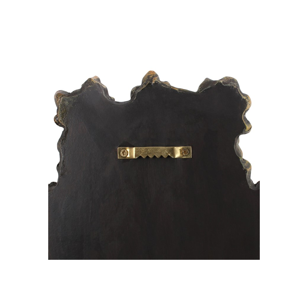 Enchant Your Space with the Green Man Face Plaque