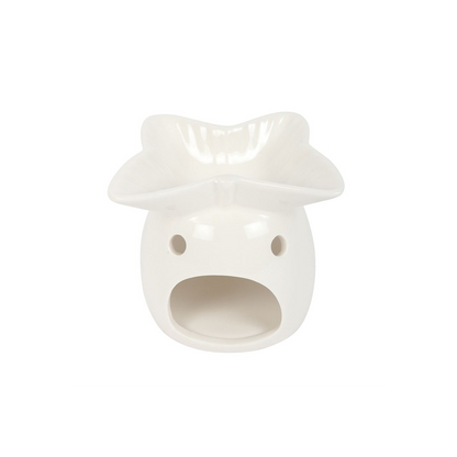 N/A White Butterfly Oil Burner -