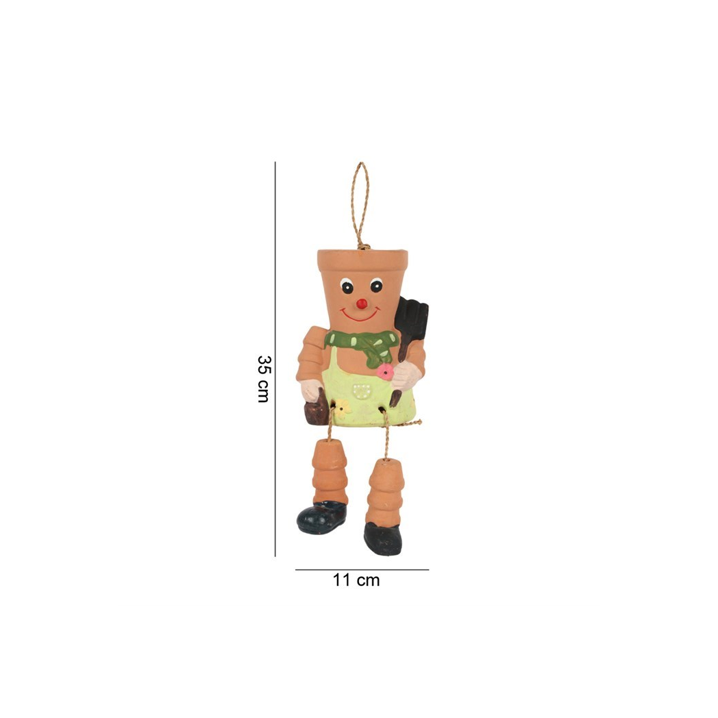 Add Charm to Your Garden with Our Terracotta Pot Man Planter