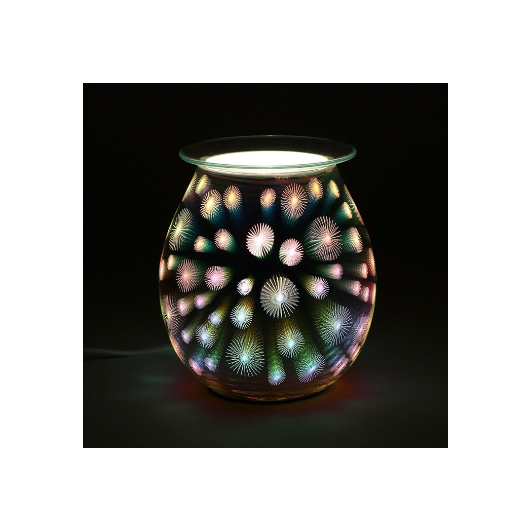 N/A 3D Starburst Light Up Electric Oil Burner -