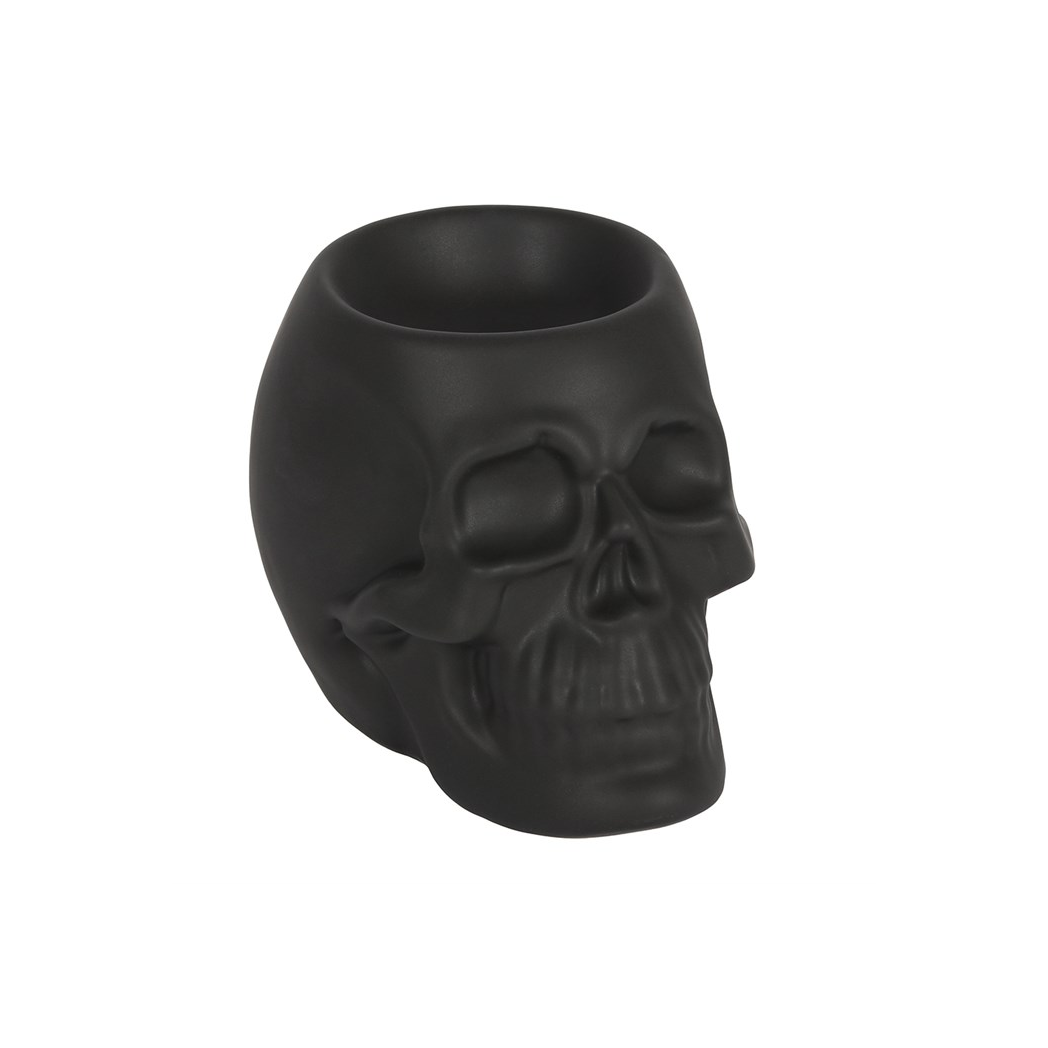 N/A Black Skull Oil Burner -