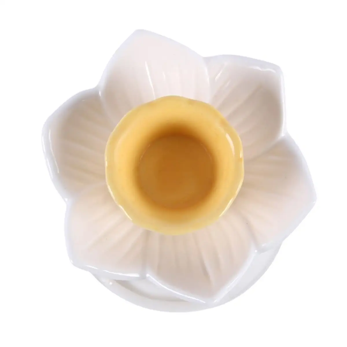 N/A White Daffodil Oil Burner and Wax Warmer -