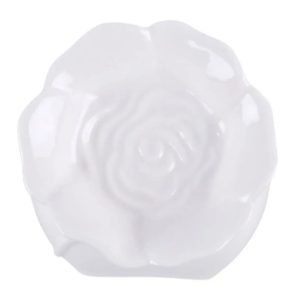 N/A White Rose Oil Burner and Wax Warmer -