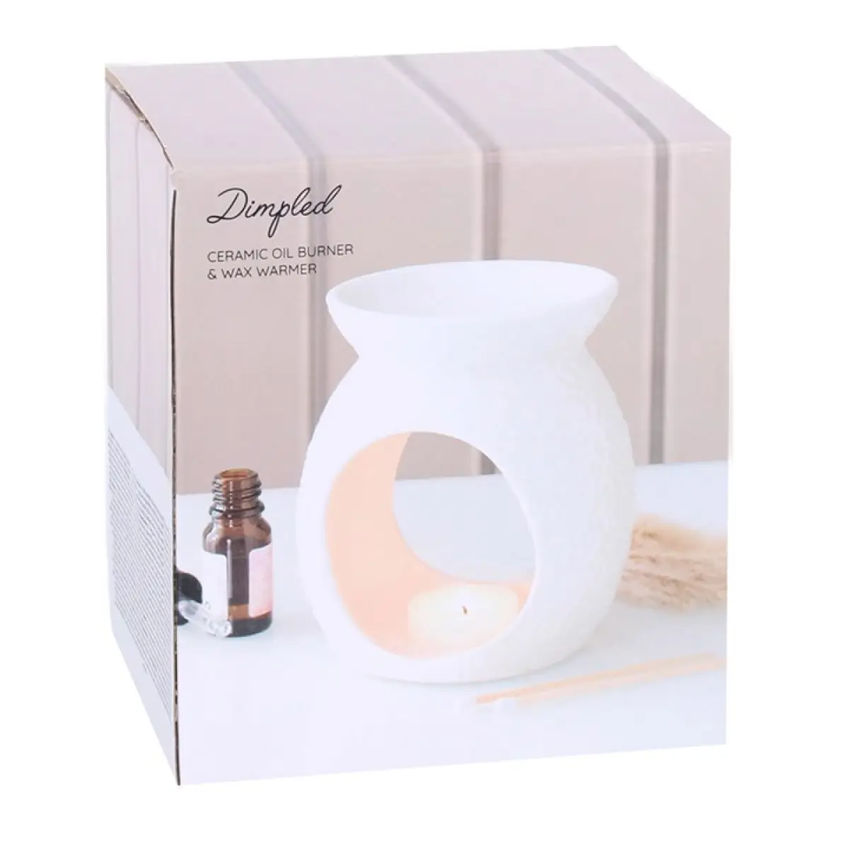 N/A Dimpled Oil Burner and Wax Warmer -