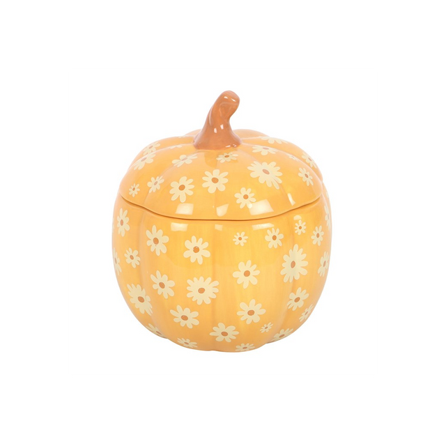 N/A Groovy Floral Pumpkin Oil Burner -