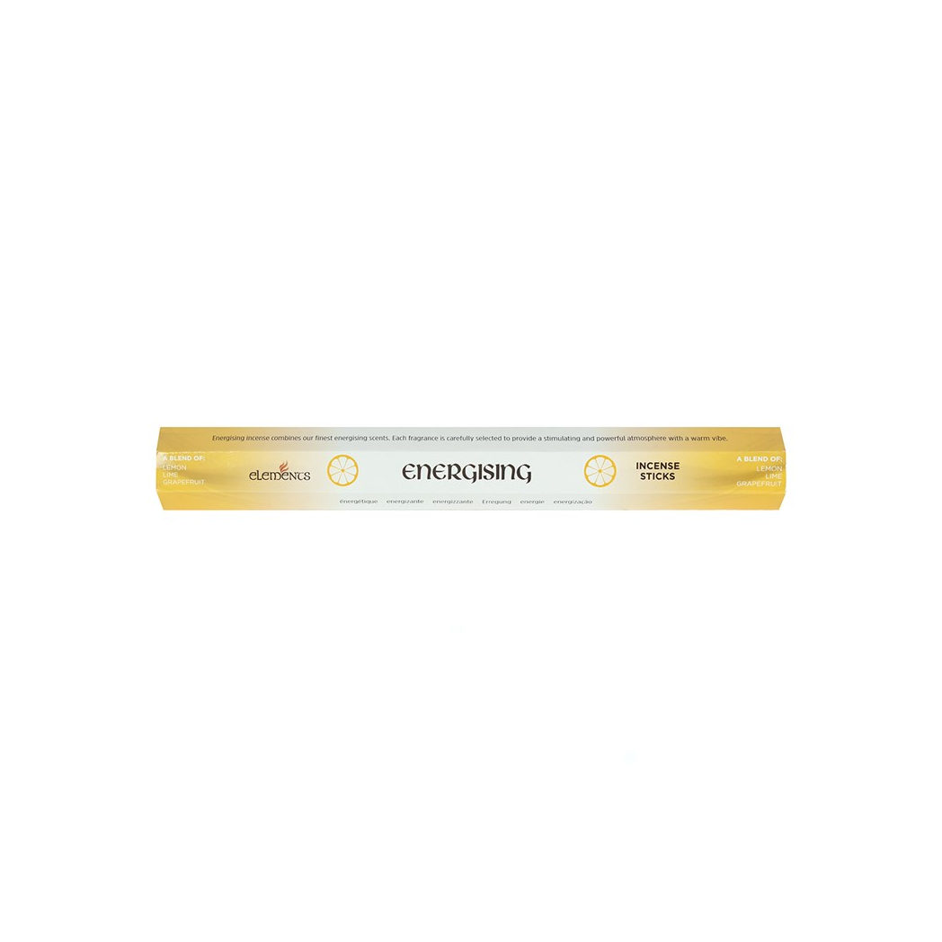 Elements Energising Incense Sticks – Set of 6 Packs (120 Sticks)