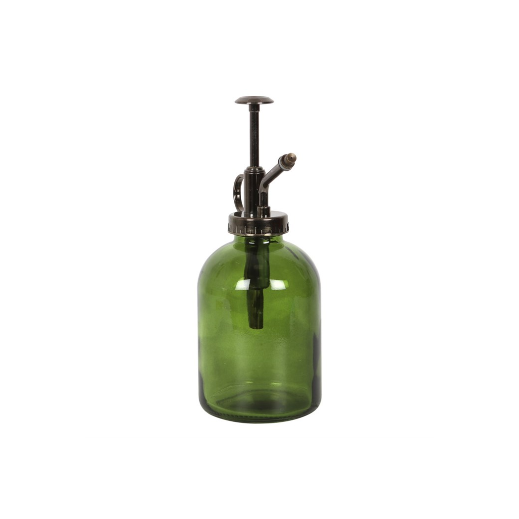 Enhance Your Indoor Garden with the Green Minimalist Glass Plant Mister