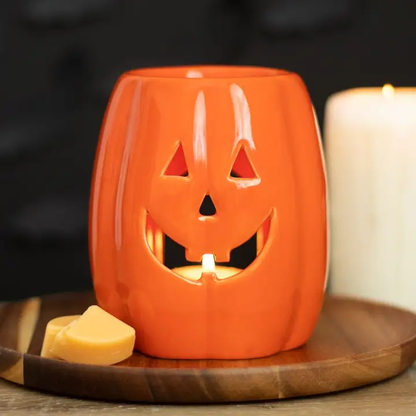 N/A Jack-o'-Lantern Oil Burner and Wax Warmer -